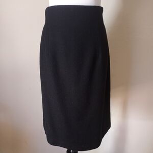 Savannah Classic Black A-Line Skirt